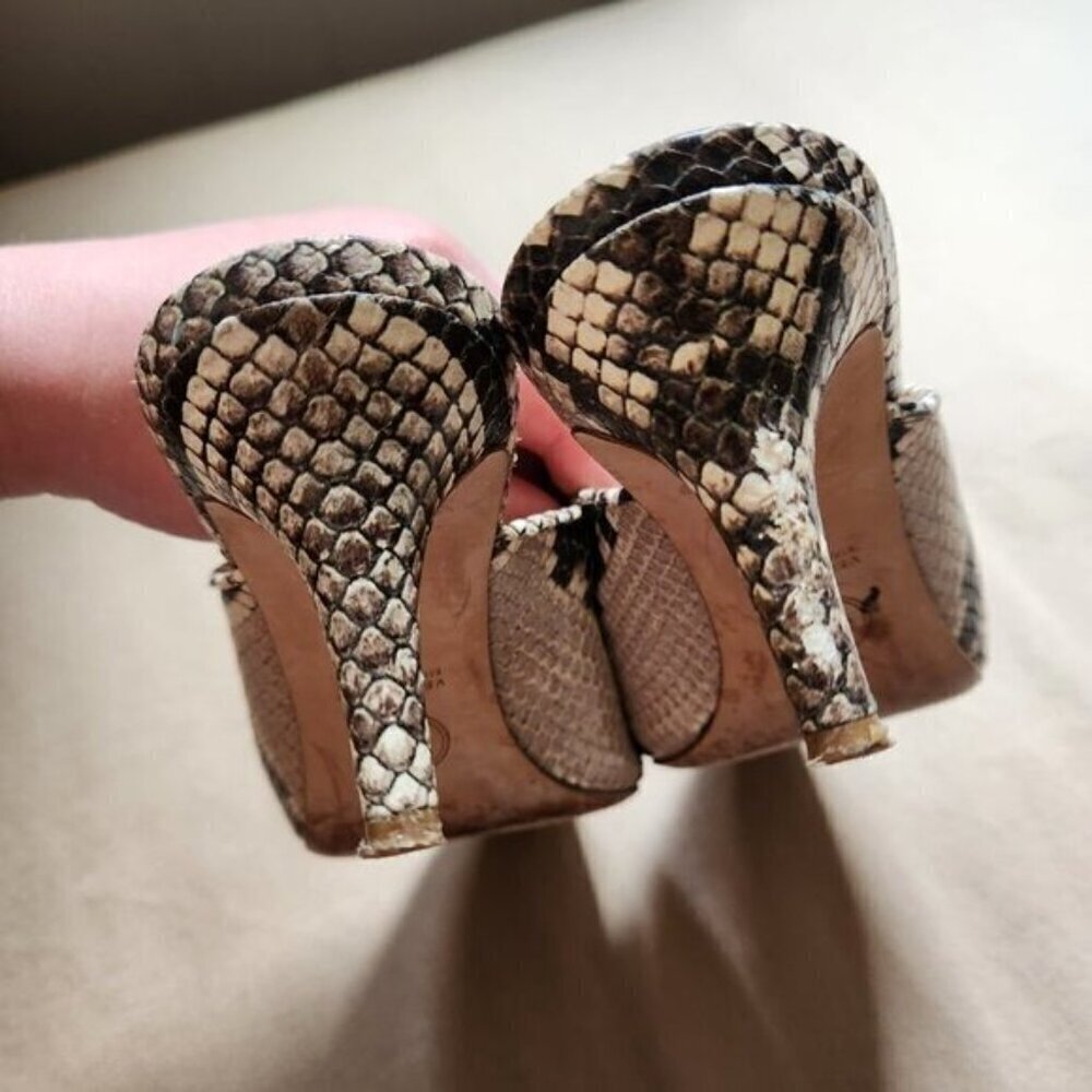 Veronica Beard Pearla Python Mule - image 7